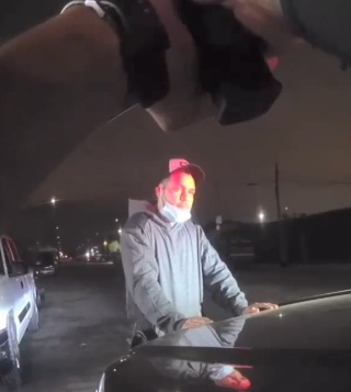 Bodycam Footage of Cops Shooting Robbery Suspect in Long Beach, California