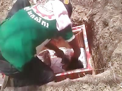 Beheading corpses culture in the province of Kompong Thom, Cambodia