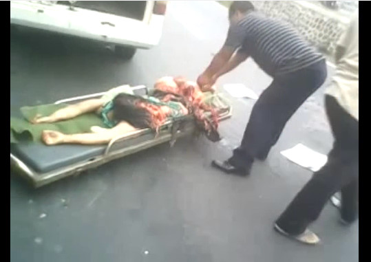 Woman killed by accident