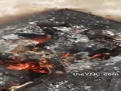 (part 3)Man Burned Alive During Fortaleza, Brazil Prison Riots