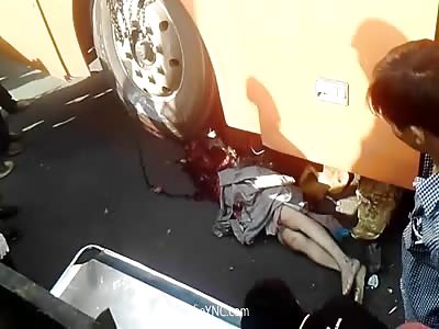 Remove The Body Killed Crushed By A Bus