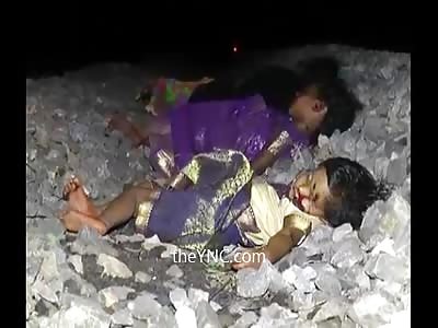 Mother Committed Suicide Along With His Two Daughters Jumping Against A Train