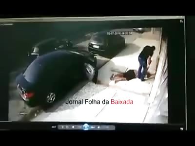 Brutal: Killers Unload Their Guns on Victim in Front of His Home(Uncensored) 