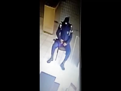 Police Accidentally Shot in The Leg