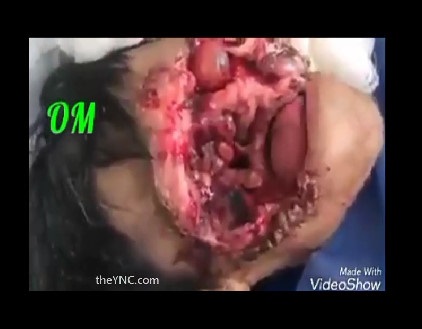 Creepy: Floating Eyeball in Faceless Man