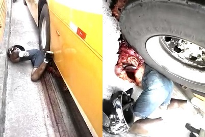 Heart Was Ripped Off and His Crushed Body Left a Trail in the Road