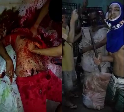 HUMAN BUTCHERY: Shocking Video Shows Inmate Being Chopped