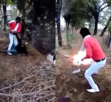 BRUTAL MURDER: Beaten to death Using Pickaxe ,Sickle and Burned