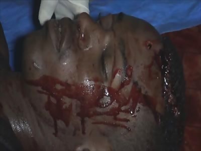 HE DIED WITH SHOTS IN THE HEAD