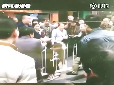 ABSURD DEATH: PREGNANT WOMAN DIES ASPHYXIATED IN A STREET FENCE