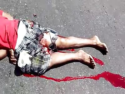 SUICIDE: HE THREW HIMSELF IN FRONT OF A TRUCK