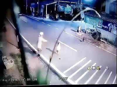 SHOCKING: GRANDMOTHER AND GRANDSON RUN OVER BY CAR