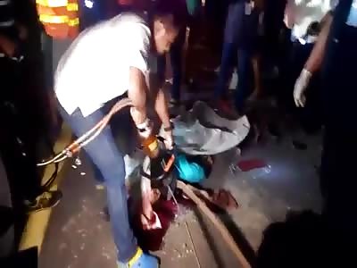 BIKER DIED AFTER IMPALING HIS NECK WITH TWO IRON BARS