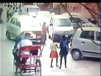 MAN CRITICALLY INJURED AFTER BEING RUN OVER BY CAR