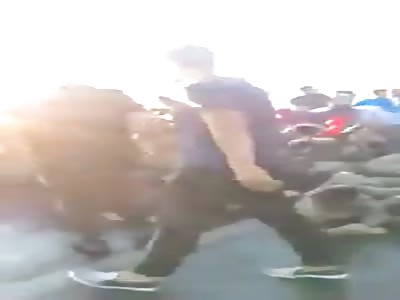 MILITARY BEATEN BY MOB IN TURKEY