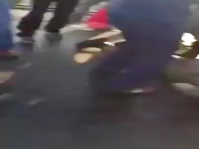 MILITARY BEING BEATEN TO DEATH