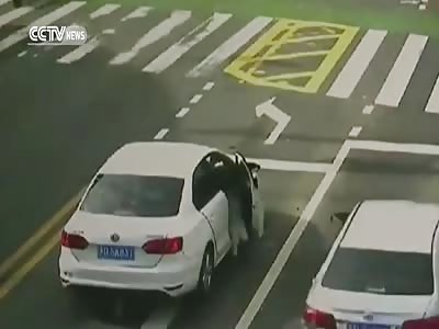 BOY CHASES GRANDMOTHER IN STREET, HIT BY CAR