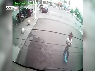 SHOCKING: BOY IS RUN OVER AND TRAPPED UNDER WHEEL