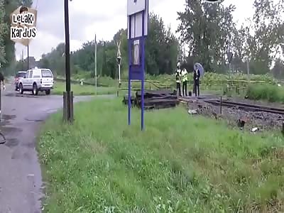DEADLY TRAIN TRUCK ACCIDENT AND AFTERMATH