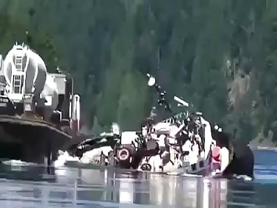 TUGBOAT SHIPWRECK ON A DISASTROUS OPERATION