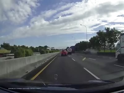 RECKLESS DRIVER X 10 ROLLOVER CRASH