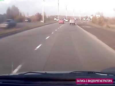 FATAL ACCIDENT: HIGHWAY WORKER BEING RUN OVER BY SUV