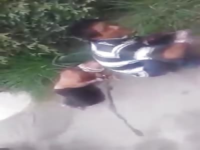 SIX PEOPLE WITH HANDS CHOP OFF