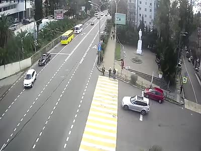 SHOCKING MOTORCYCLE ACCIDENT IN RUSSIA