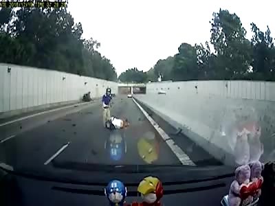 CRAZY: WRONG-WAY DRIVING CAUSES ACCIDENT, 1 KILLED 4 INJURED