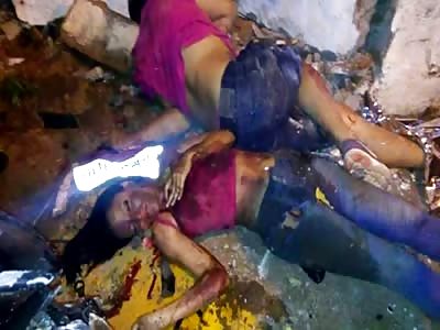 JEALOUS WOMAN RUNS OVER MOTORCYCLE AND KILLS HUSBAND AND LOVER