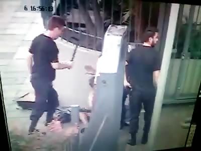 BEGGAR BEATEN BY VIGILANTE