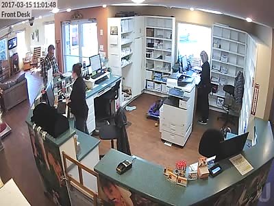 CAR CRASHES INTO ANIMAL CLINIC