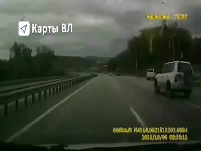 EJECTED FROM CAR AND LANDING ON FREEWAY