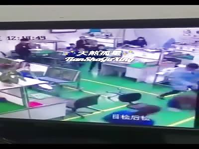 WOMAN BEING STABBED TO DEATH