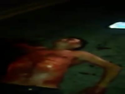 MAN WAS BEATEN LIKE A DOG, WAIT FOR DEATH