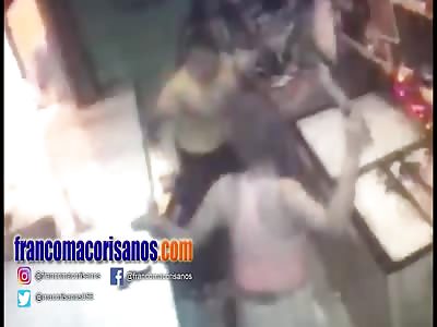 BETRAYED WIFE ATTACKS HUSBAND AND LOVER WITH MACHETE