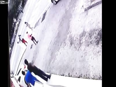 3-YEAR-OLD GIRL BEING EJECTED FROM THREE-WHEEL MOTORCYCLE