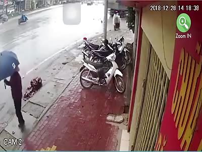 MOTHER AND DAUGHTER BEING RUN OVER AND KILLED BY TRUCK