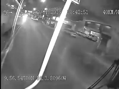 VIOLENT HEAD ON COLLISION