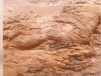 CORPSE FOUND AFTER DAM COLLAPSE