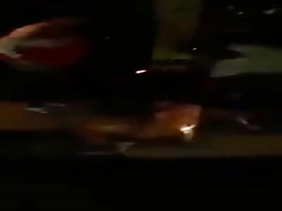 NAKED MAN DRAGGED ON THE STREETS AND BEATEN TO DEATH