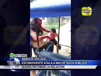 SHE WAS SERIOUSLY HURTED WITH MACHETAZOS