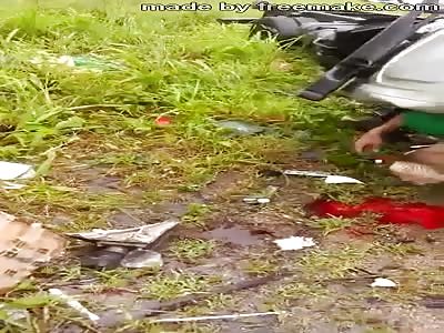 SHOCKING AFTERMATH OF AN ACCIDENT