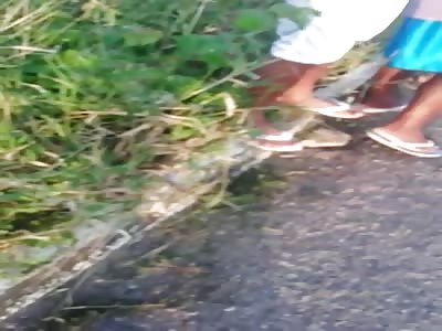 BODY COMPLETELY DESTROEYD IN AN ACCIDENT