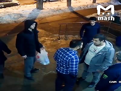 RUSSIAN SHOOTING A MAN DURING ARGUMENT