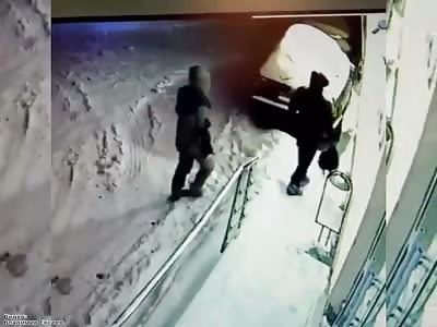 TWO DUMB ARSONISTS CAUGHT FIRE THEMSELVES