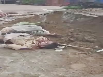 POLICE OFFICER KILLED IN TRAIN ACCIDENT