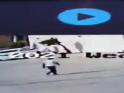 MAN BEING RUNOVER AND KILLED BY A RELATIVE