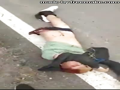 MOTORCYCLE ACCIDENT VICTIMS RESCUE