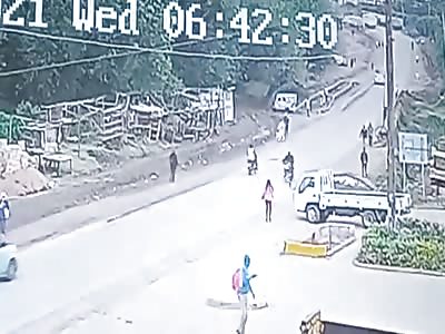 FATAL AND ALMOST PREDICTABLE MOTORCYCLE ACCIDENT 